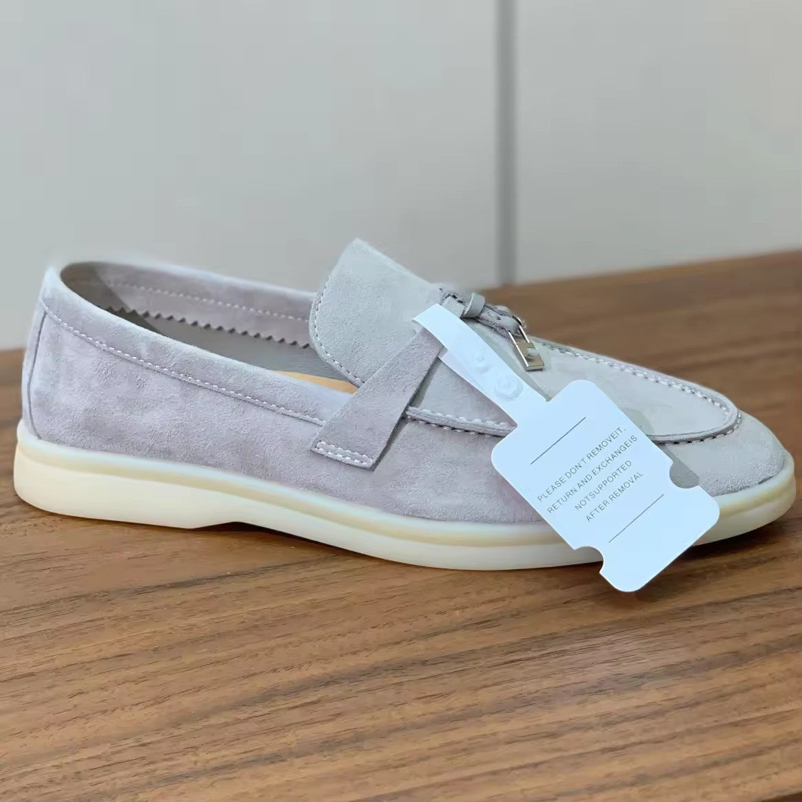 Women's & Men's Classic Couple Suede Versatile Business Slip-on Women's Fashion Shoes