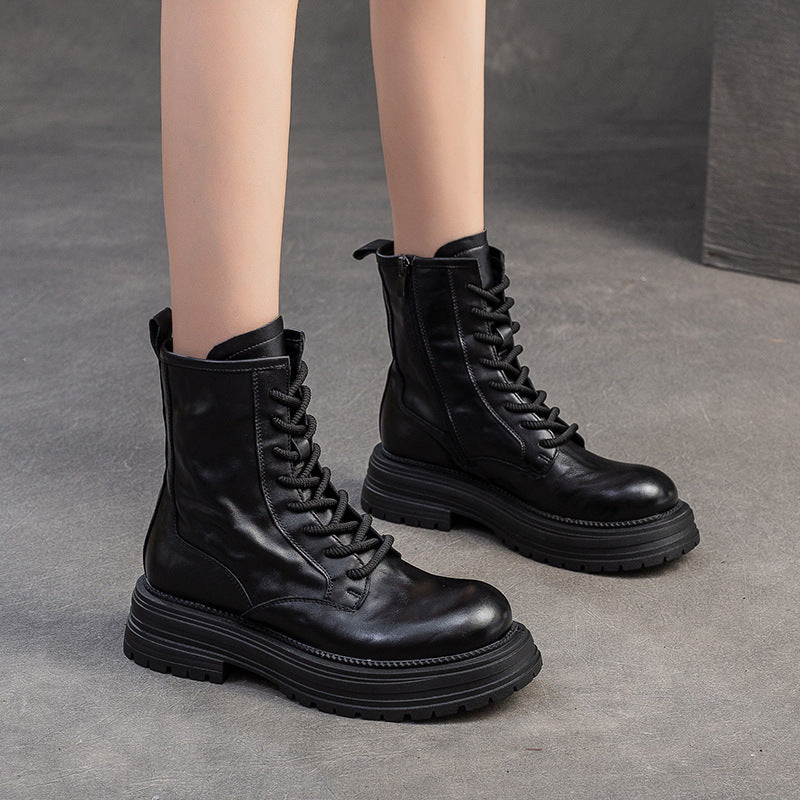 Women's Hand Grip Pattern Fashion Short Knight Boots