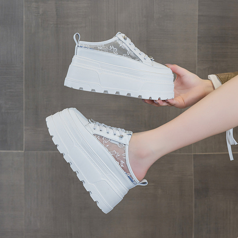 Women's Summer Korean Leisure Platform Thick Bottom Thick-soles Slippers