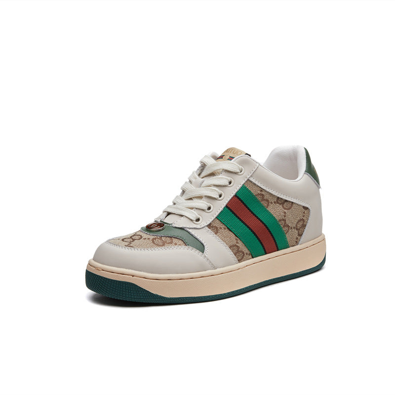 Women's Genuine Elevator Fashion Retro Autumn Korean Sneakers