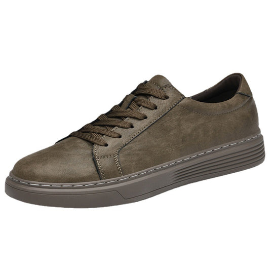 Men's Summer Cowhide Hollow Breathable Fashion Retro Sneakers