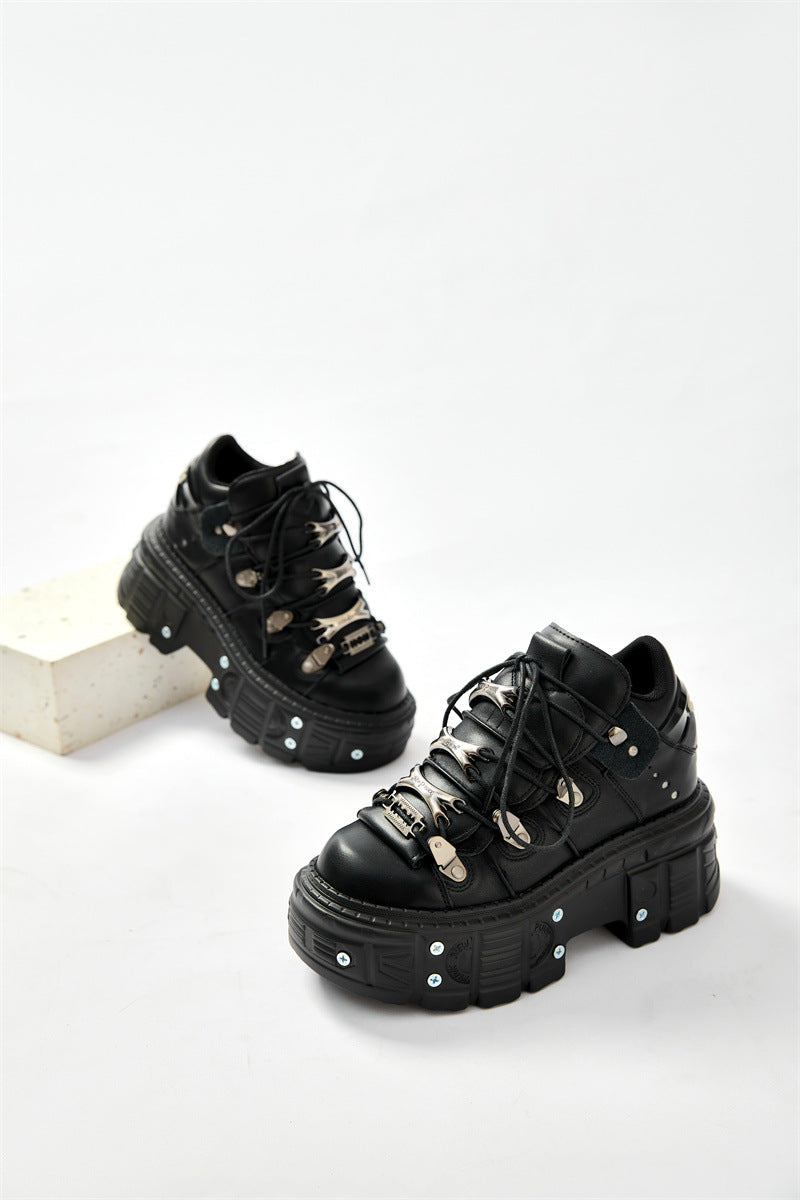 Women's Dark Dad Platform Heavy Metal Personality Gothic Sneakers