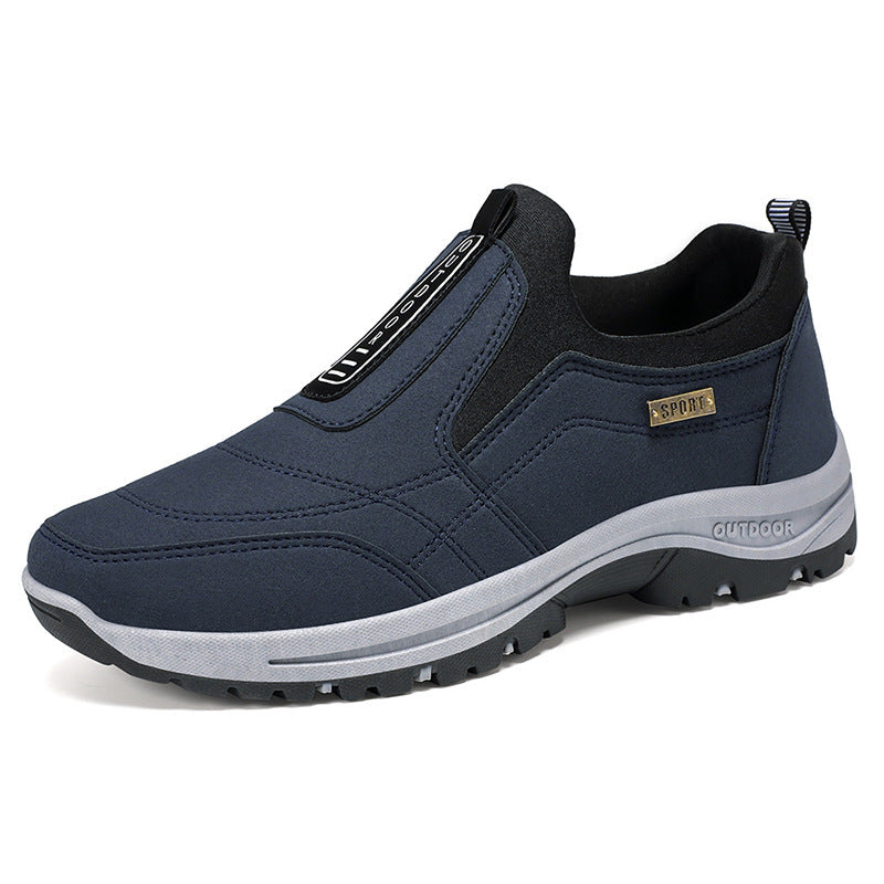 Men's Plus Size Autumn Breathable Feet Slip-on Casual Shoes