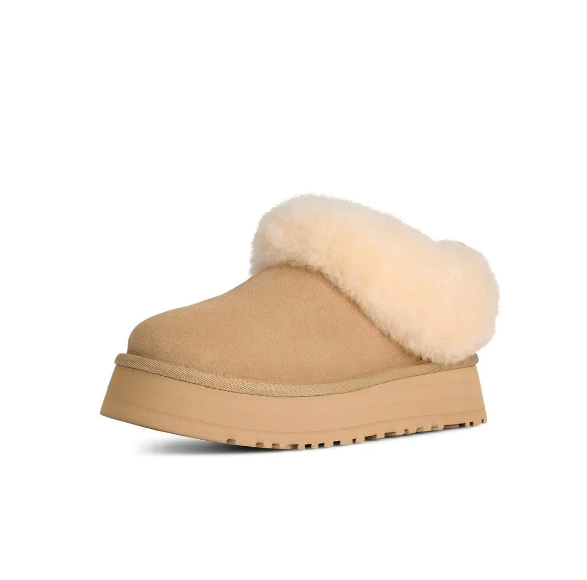 Insole Platform Female Winter Slip-on Fur Integrated Women's Snow Boots
