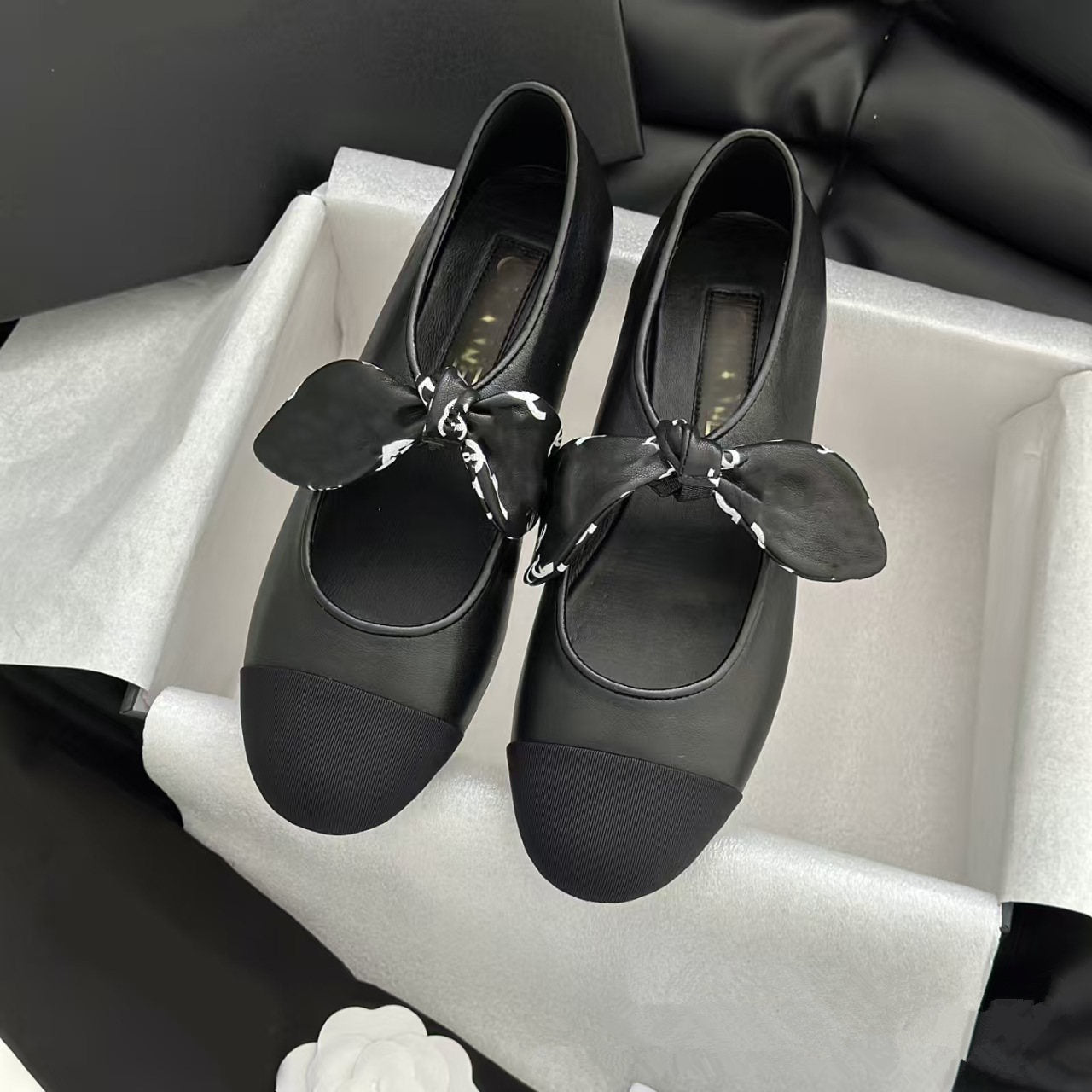 Women's Version Classic Style Spring Flat French Color Matching Mary Jane Women's Shoes