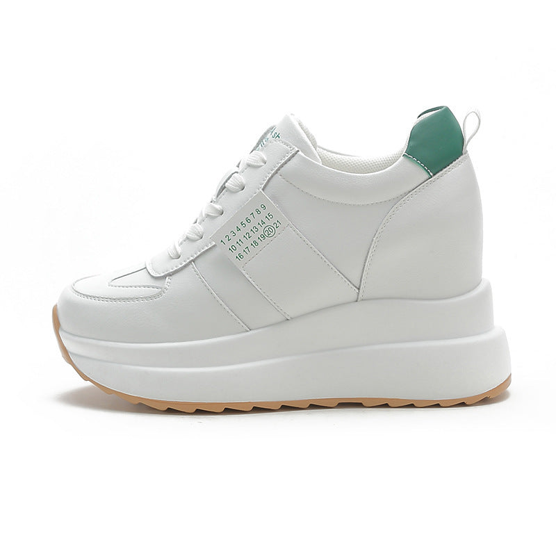 Women's Trendy Sunday Autumn Invisible Elevated Thick Sole Height Women's Casual Shoes