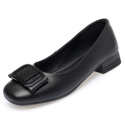 Women's Soft Calf Autumn Authentic Low Comfortable Women's Shoes