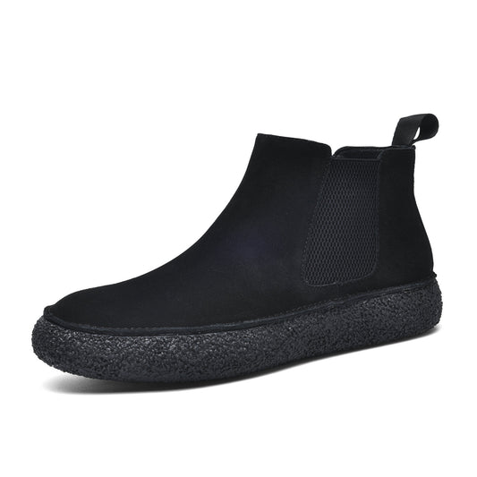 Men's Matte Suede Martin Retro Platform Tide Sneakers