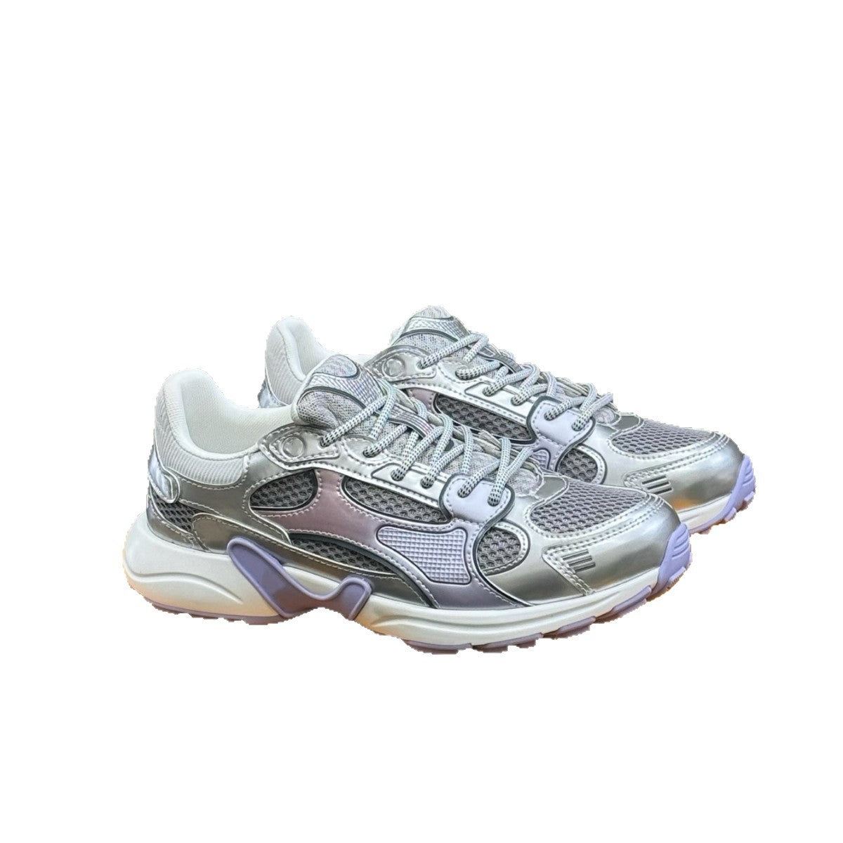 Sier Horn King Color Matching Female Running Couple Women's Sports Shoes