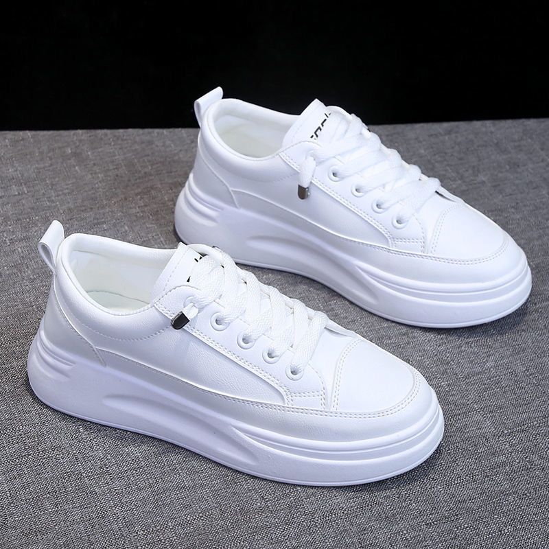 Women's Cool Stylish Fashionable Hidden White Casual Shoes