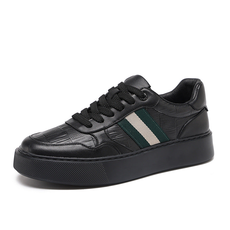 Men's Spring Fashionable Sports Soft Back Thick Men's Board Shoes