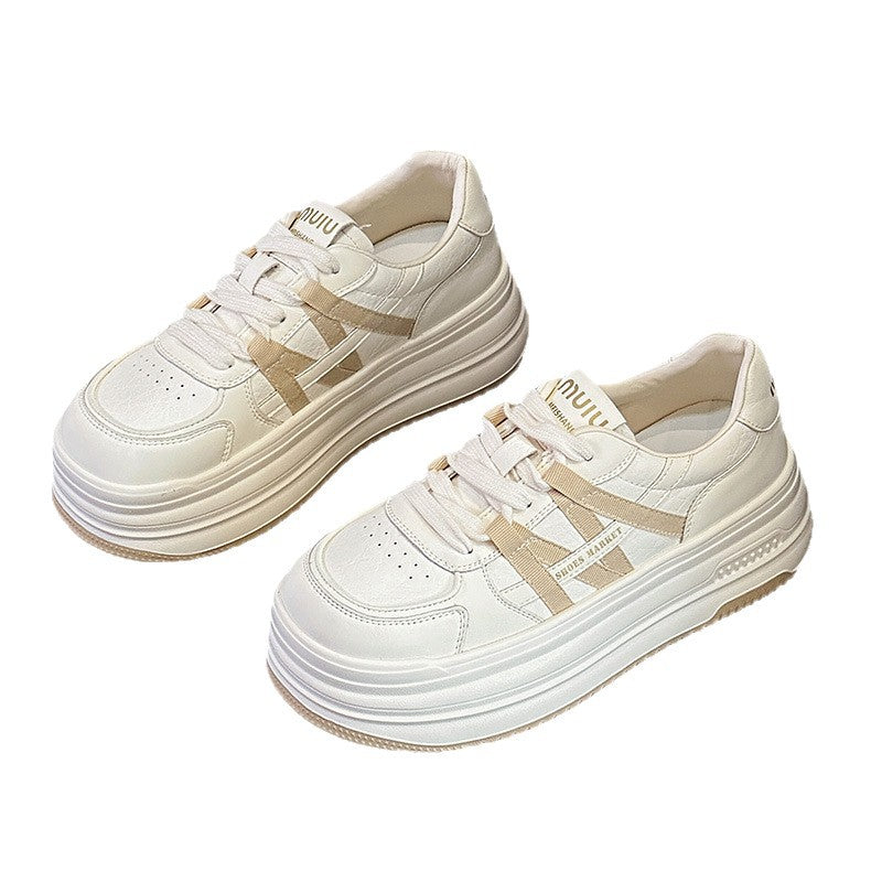Women's Autumn Platform Heighten Soft Bottom Sports Skate Super Hot Women's Casual Shoes