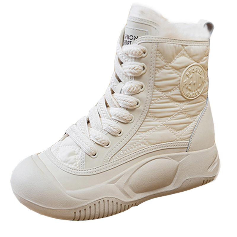Women's Waterproof For Winter Cotton Plus Veet Fashion Women's Casual Shoes