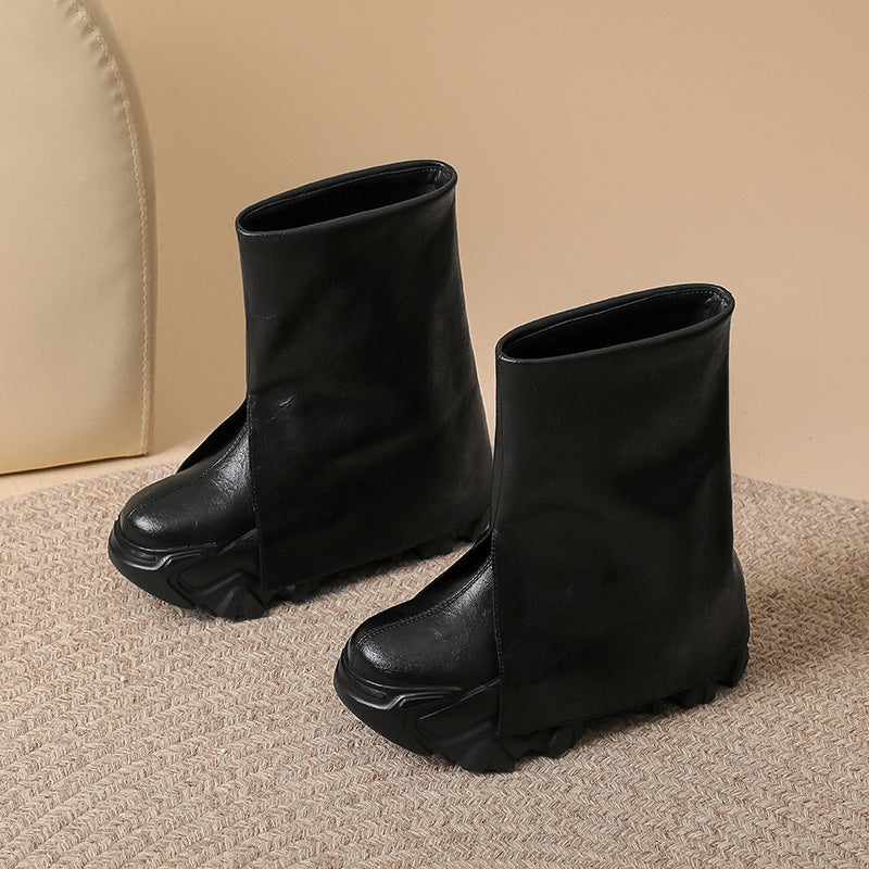 Height Increasing Insole Black Middle Small British Boots