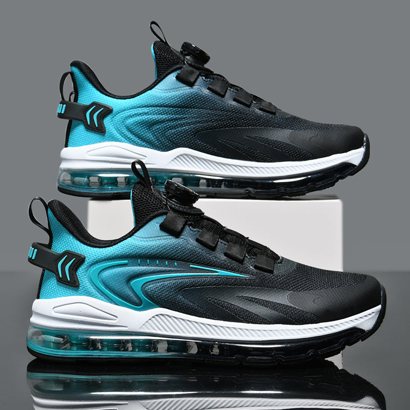 Men's Rotating Buckle Full Length Air Sole Sneakers