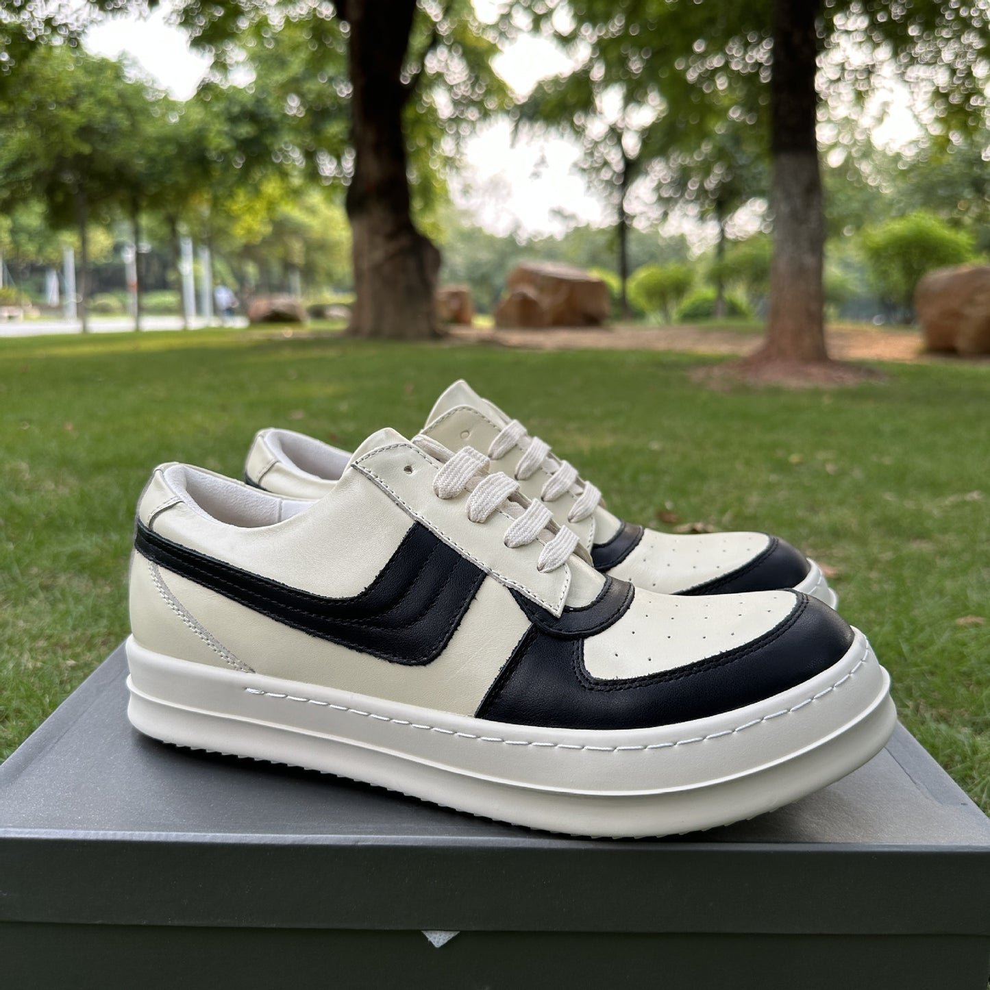 Genuine Board Male Female Large Size Platform High Sneakers