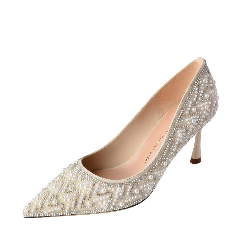 Pearl High Wedding Sense Bridesmaid Not Tired Heels