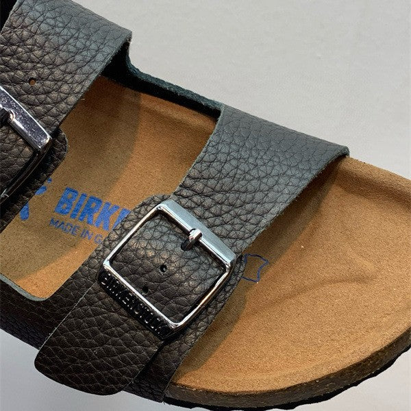 Order Niche Beach Flip-flops Cork Comfortable Double Buckle Genuine Sandals