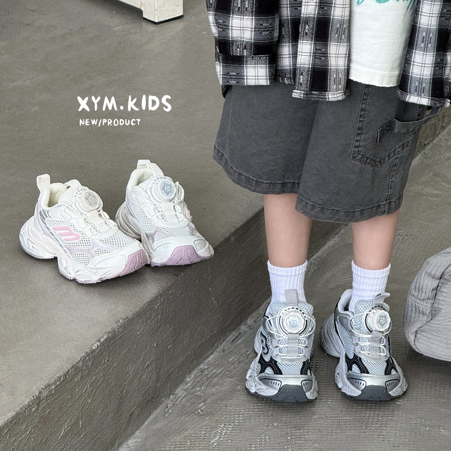 Summer Single Mesh Fashion Brush Retro Daddy Sneakers