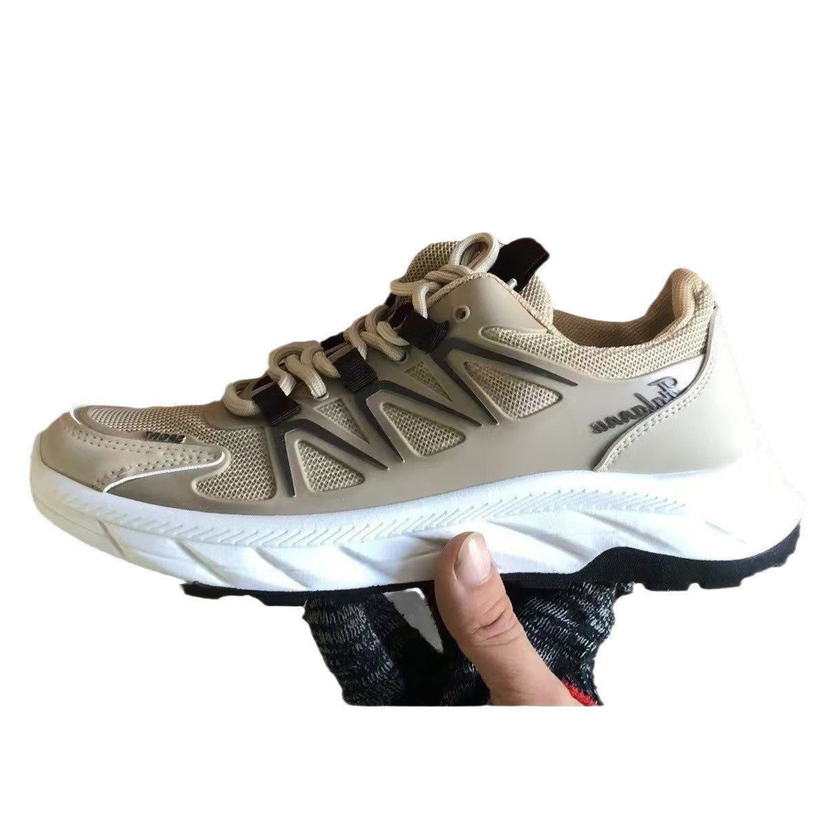 Men's Platform Lightweight Comfortable Soft Bottom Running Sneakers