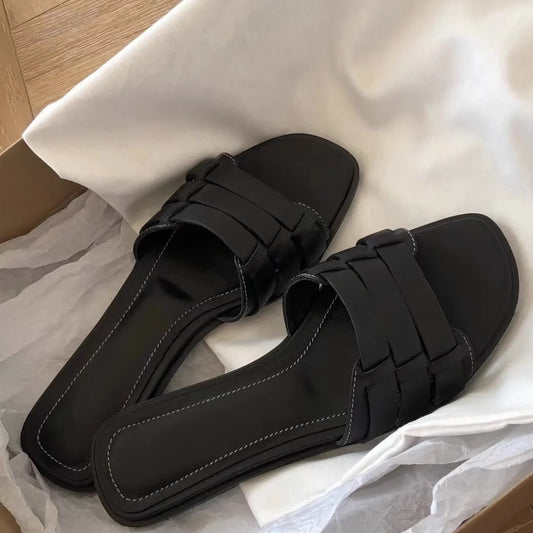 Women's Open Toe Summer Outer Wear Half Sandals