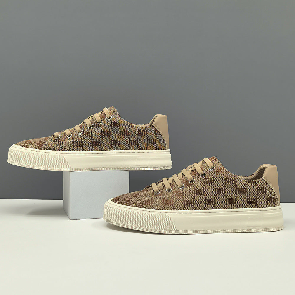 Men's Trendy Light Luxury Slip-on Lazy Breathable Sneakers