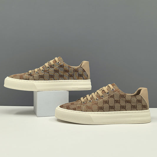 Men's Trendy Light Luxury Slip-on Lazy Breathable Sneakers