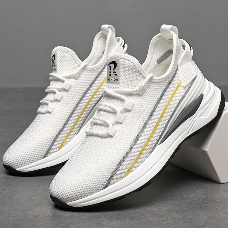 Men's Spring Oversized Plus Sizes Breathable Mesh Casual Shoes