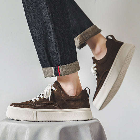 Men's Fashion College Commute Leisure Platform Korean Sneakers