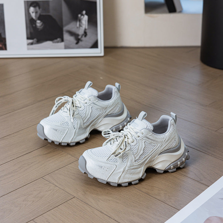 Dad Female Mesh Small Monster Thick Women's Sports Shoes