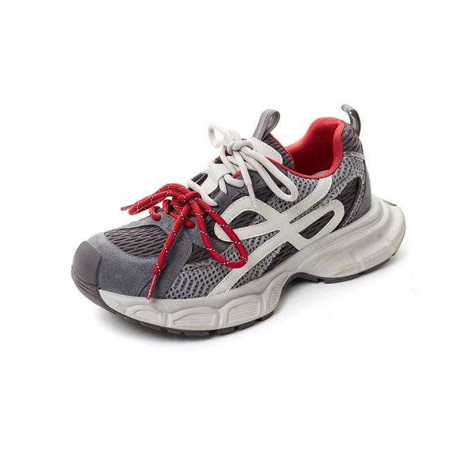 Women's Autumn Retro Platform Lightweight Dad Women's Sports Shoes