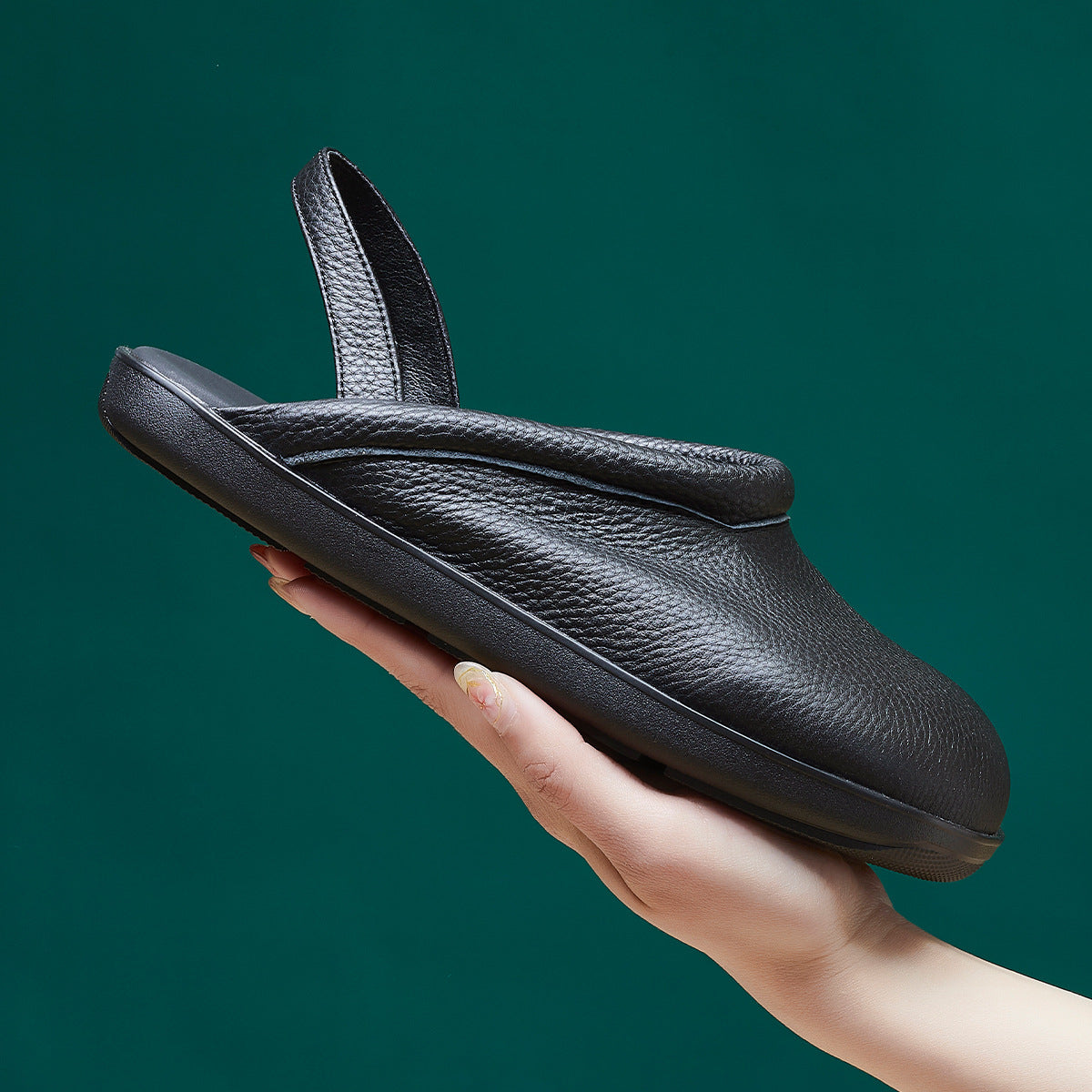 Women's First Layer Cowhide Summer Comfortable Closed Casual Shoes