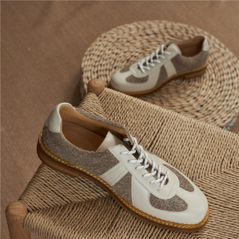 Men's Fashionable Comfortable British Style Gentleman Retro Handmade Genuine German Leather Shoes