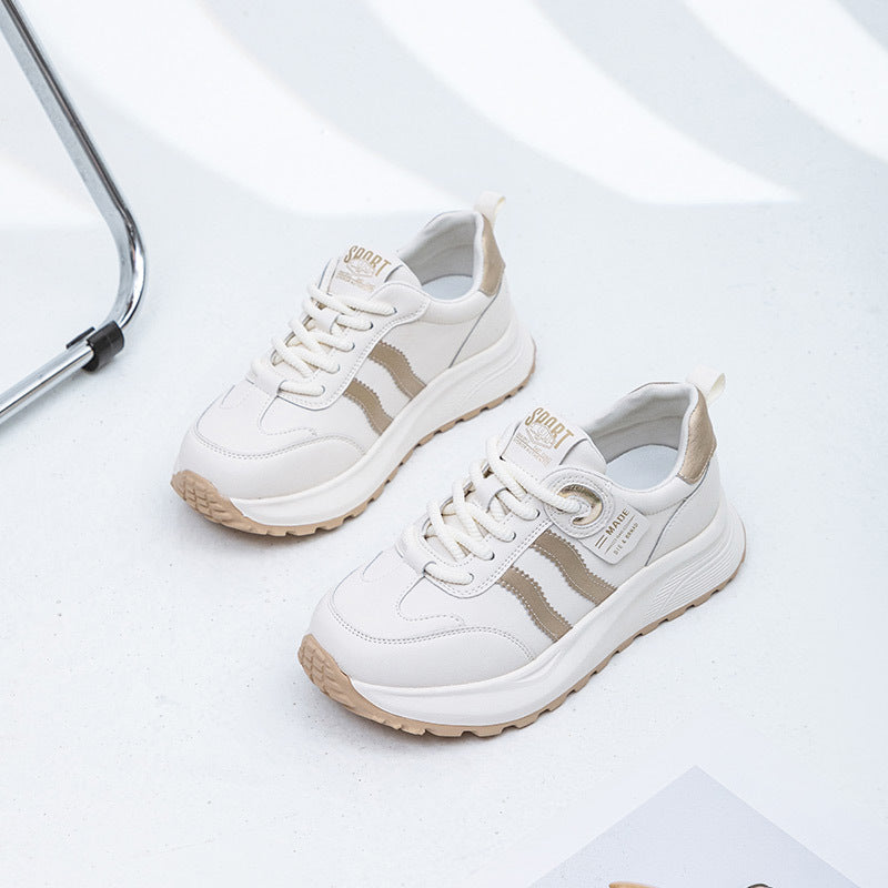 Women's Plus Size One Genuine Argan White Casual Shoes