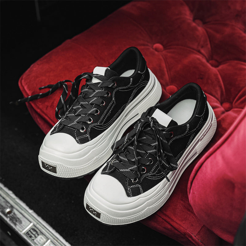 Women's & Men's Versatile Trendy Breathable Platform Retro Couples For Men's Board Shoes