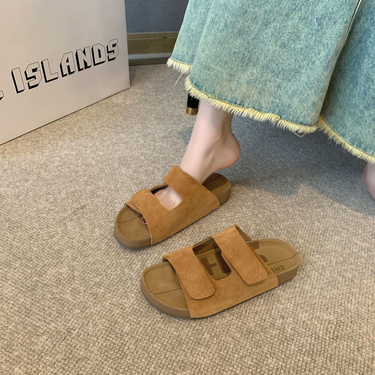 Women's Retro Summer Outdoor Beach Fat Feet Sandals