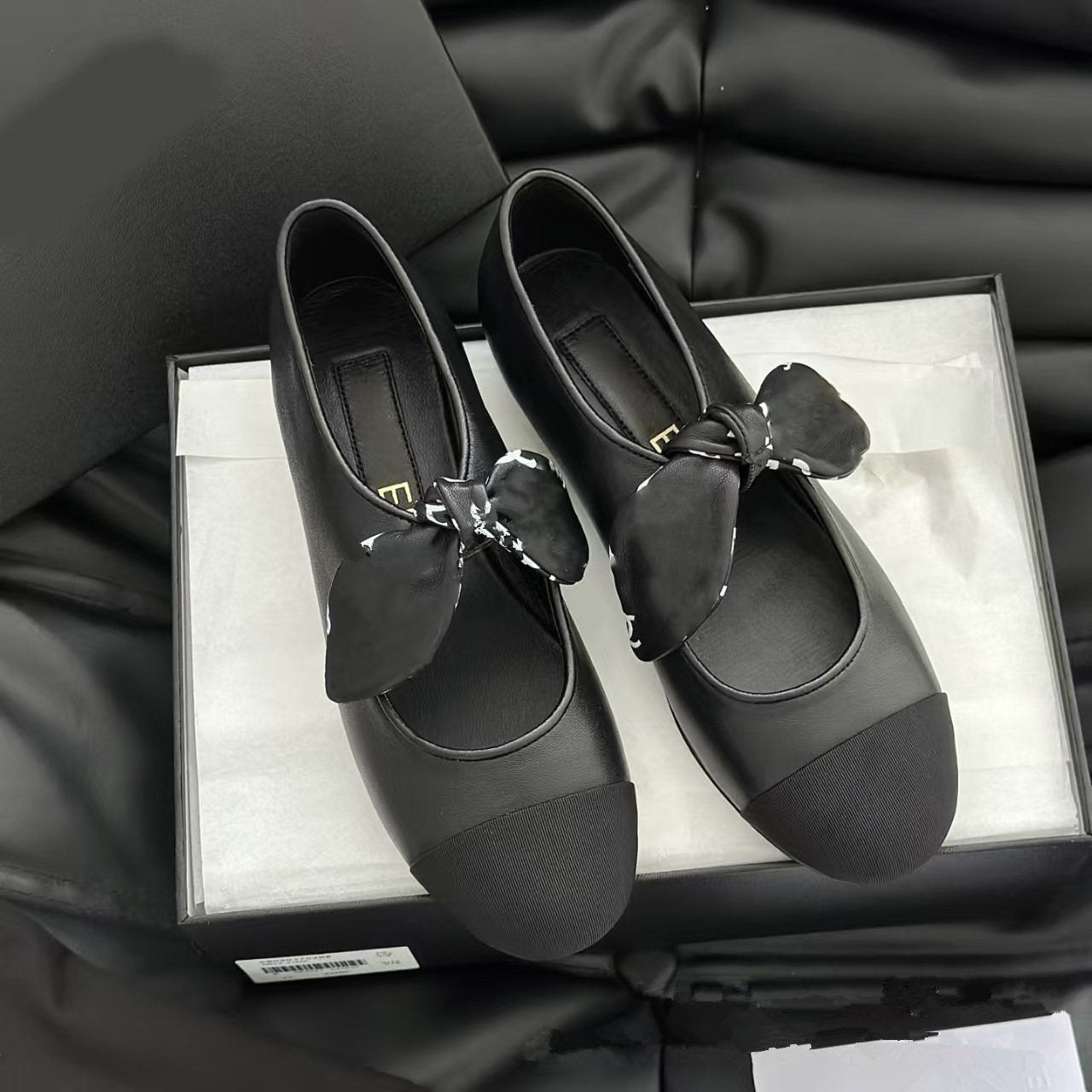 Women's Version Classic Style Spring Flat French Color Matching Mary Jane Women's Shoes
