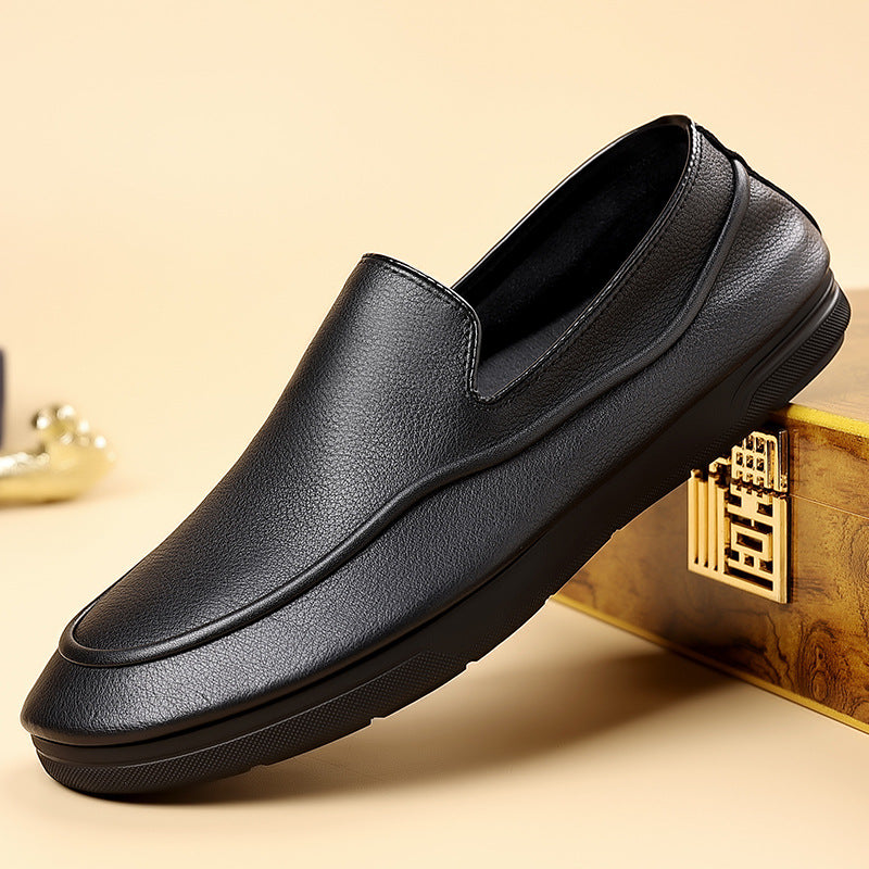 Men's Formal Wear Big Toe Thick Bottom Men's Casual Shoes