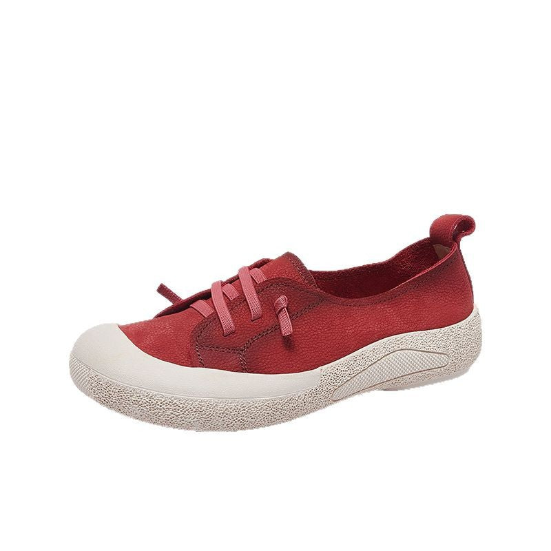 Women's Closed Toe Flat Retro Sports Casual Shoes