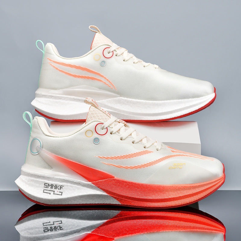 Women's & Men's Running Carbon Plate Shock Absorption Racing Flying Sneakers