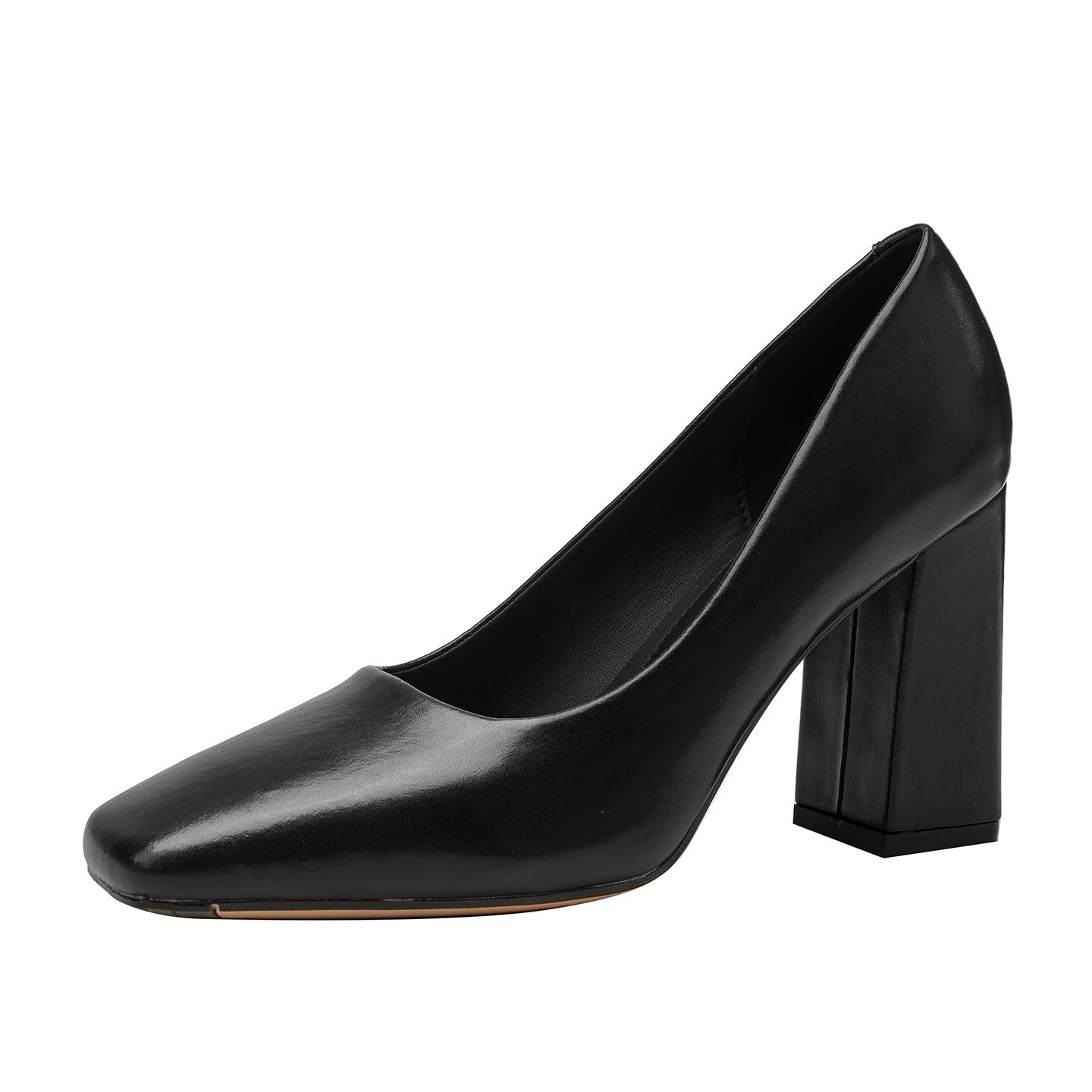 Women's Style Square Toe Professional High Not Tired Feet Commute Minimalist Women's Fashion Shoes