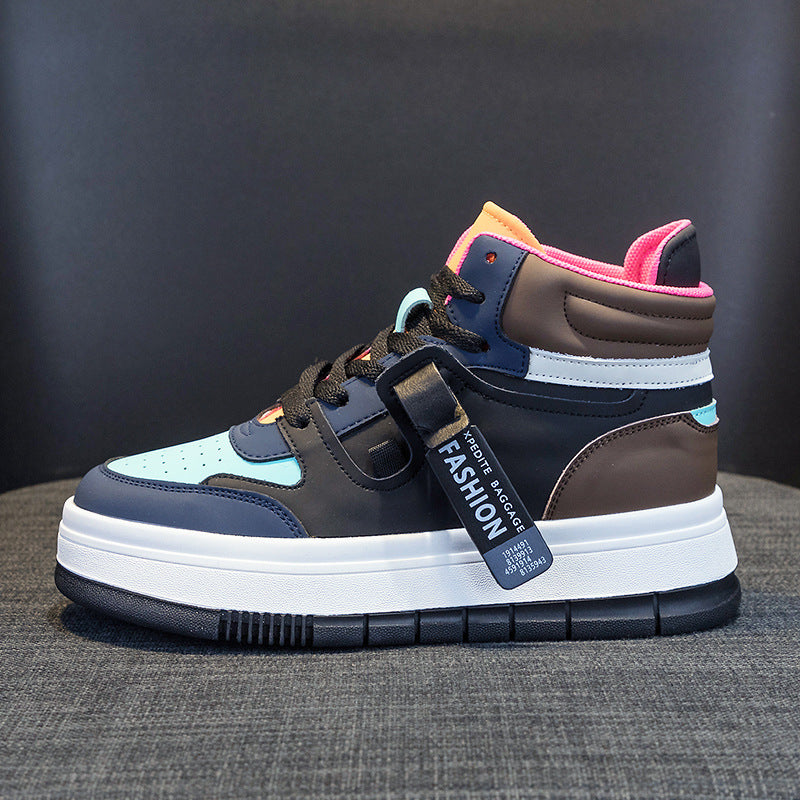 Durable Classic Women's Korean Flat White Sneakers