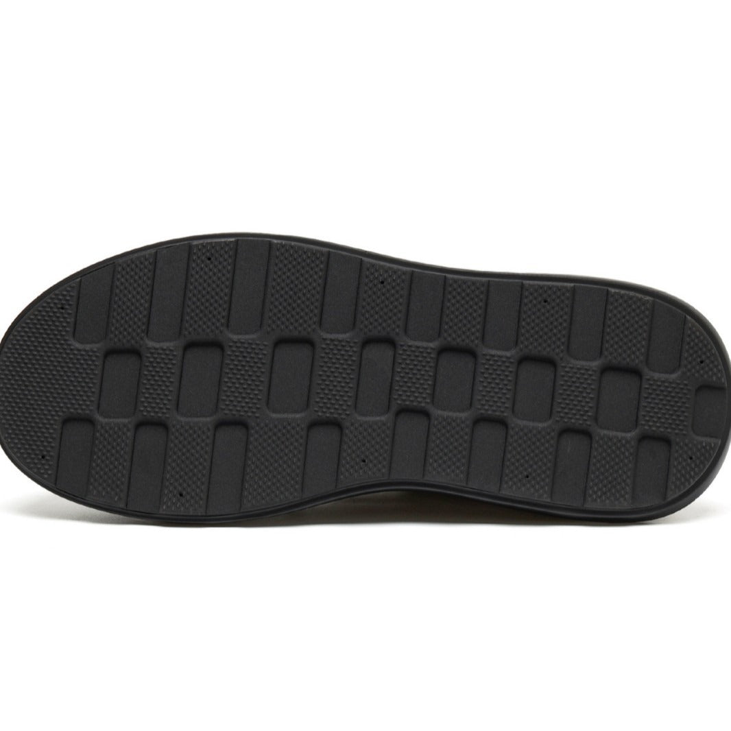 Men's Spring First Layer Cowhide Platform Height Increasing Men's Shoes