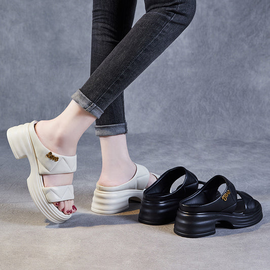 Women's & Men's Summer Wear Super Hot Thick Bottom Men's Shoes