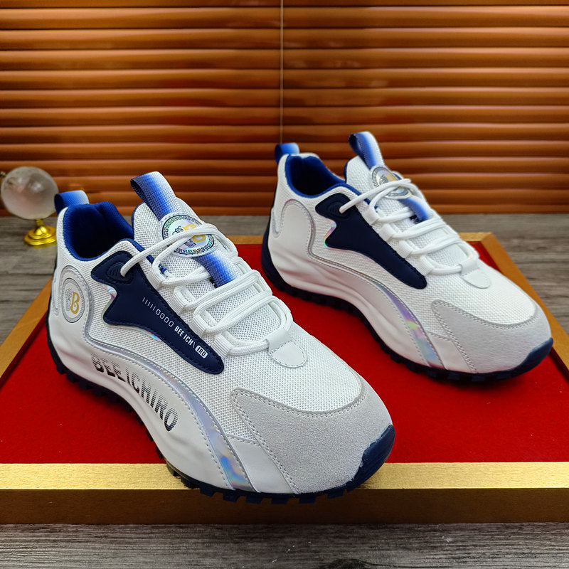 Men's Couple Bottom Sports Dad Mesh Hight Casual Shoes