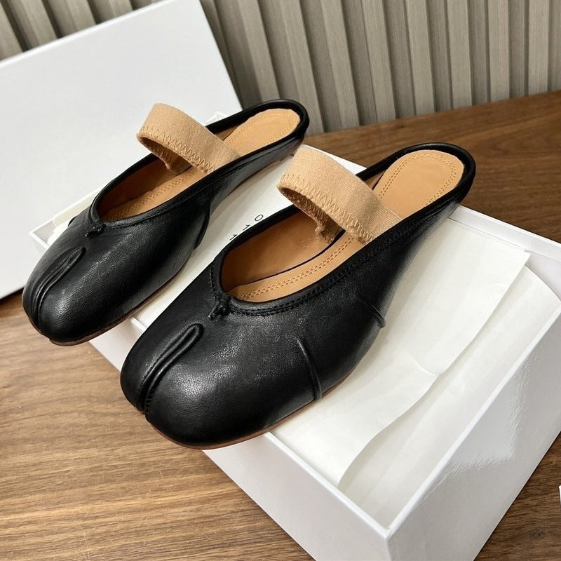 Women's Version Split Toe Half Box Outdoor Flat Slippers