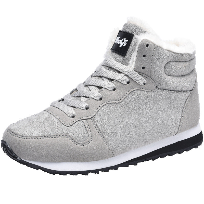 Women's Durable Glamorous Winter Length Cotton Sneakers