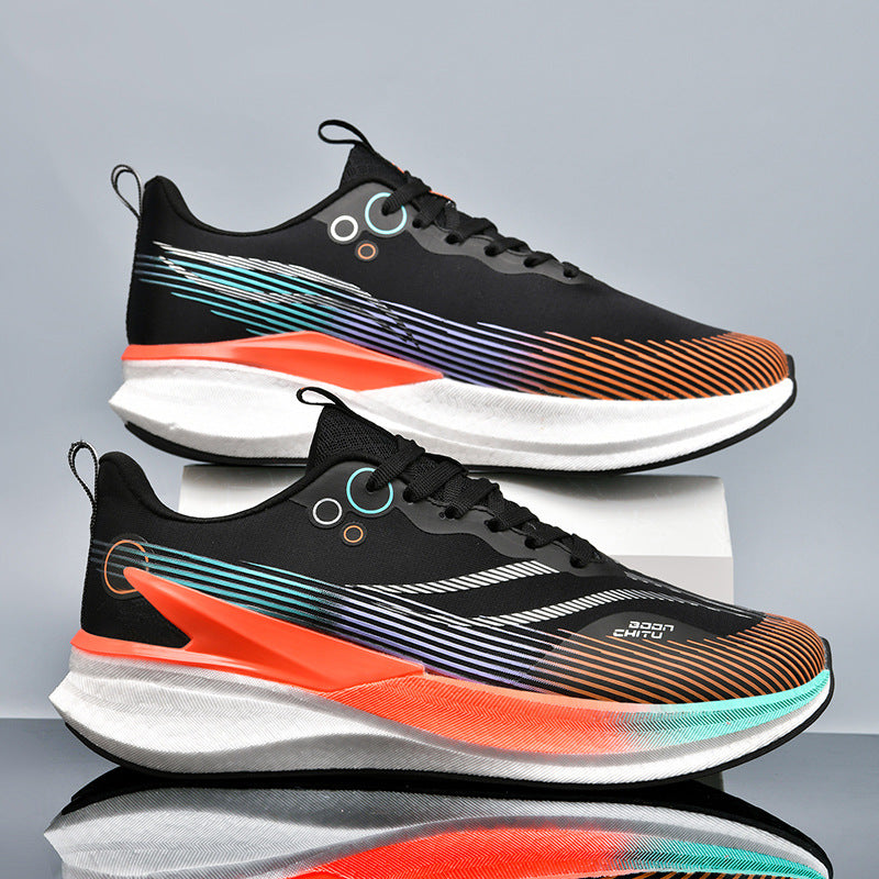 Women's & Men's Running Carbon Plate Shock Absorption Racing Flying Sneakers