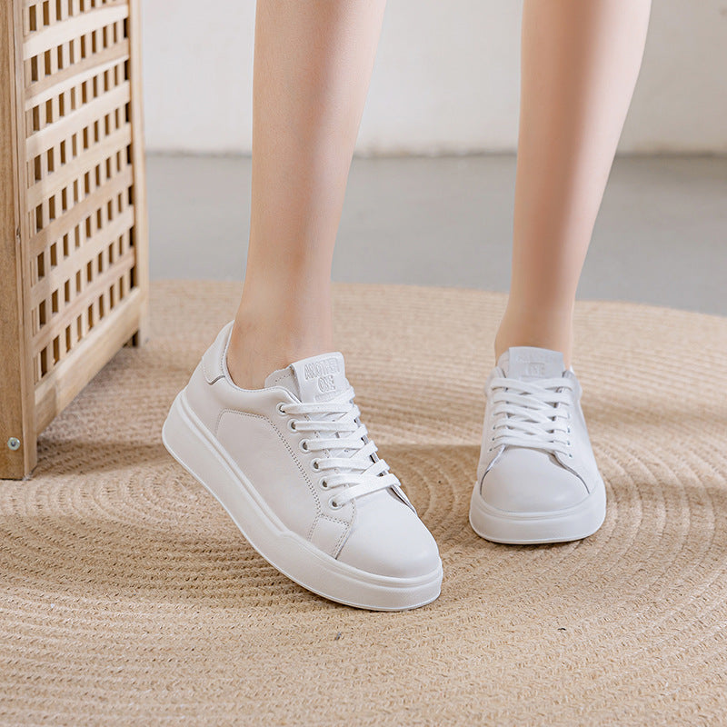 Women's Easy Wear Sheepskin Lining Spring Versatile Women's Casual Shoes