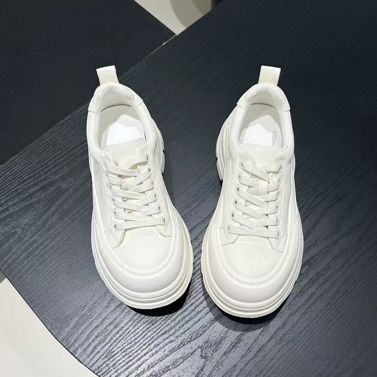 Women's Platform White Height Increasing Not Tired Feet Women's Casual Shoes